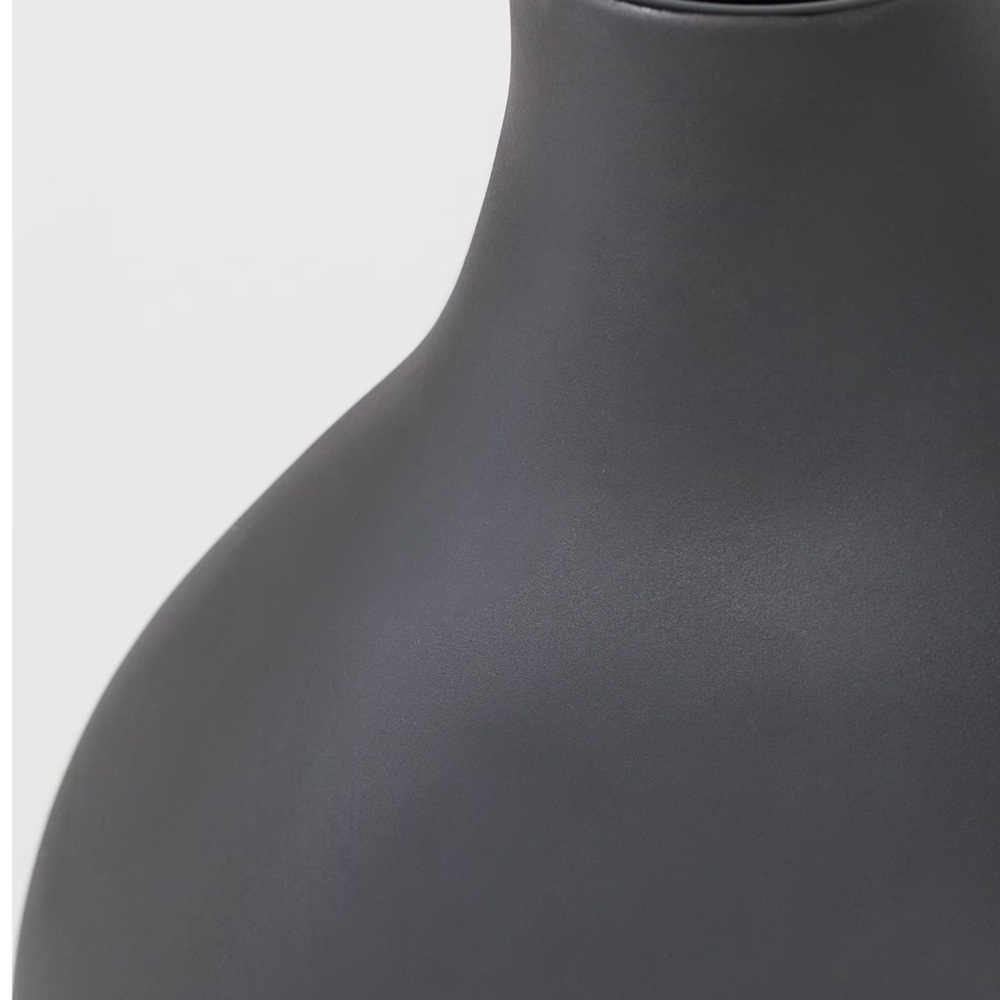 Modern Black Sculptural Vase - Picture 2 of 5